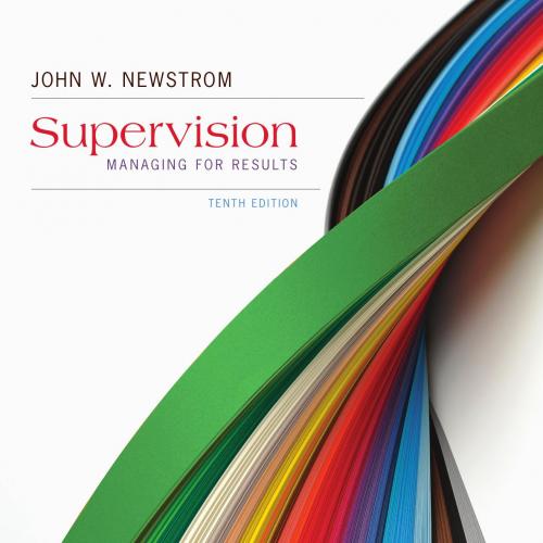 Supervision. Managing for Results, 10th edition