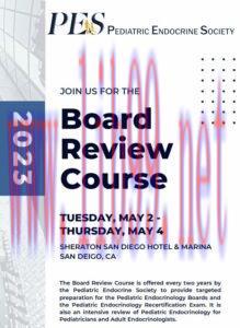 [AME]Pediatric Endocrine Society Board Review Course 2023 - PES (Videos)