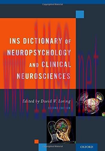 [AME]INS Dictionary of Neuropsychology and Clinical Neurosciences (PDF)