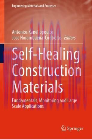 Self-Healing Construction Materials