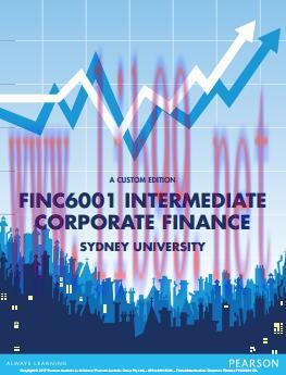[PDF]Intermediate Corporate Finance FINC6001 4th Edition (Au Textbook)