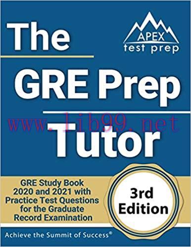 (PDF)The GRE Prep Tutor: GRE Study Book 2020 and 2021 with Practice Test Questions for the Grad...