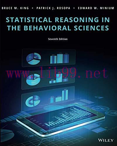 [FOX-Ebook]Statistical Reasoning in the Behavioral Sciences, 7th Edition