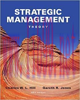 (PDF)Strategic Management Theory: An Integrated Approach 10th Edition