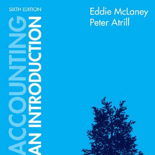 Accounting An Introduction 6th Edition by Eddie McLaney & Peter Atrill