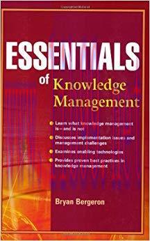 (PDF)Essentials of Knowledge Management (Essentials Series Book 41) 1st Edition