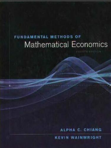 (Solution Manual)Fundamental Methods of Mathematical Economics,4th Edition.rar