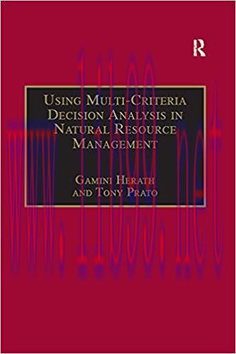 (PDF)Using Multi-Criteria Decision Analysis in Natural Resource Management (Ashgate Studies in ...