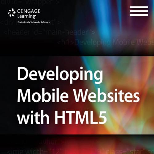 Developing Mobile Websites with HTML5 1305090535
