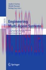 [PDF]Engineering Multi-Agent Systems: 11th International Workshop, EMAS 2023, London, UK, May 2...