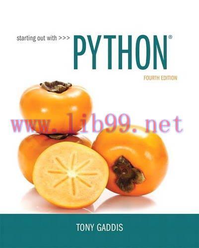 [FOX-Ebook]Starting Out with Python, 4th Edition