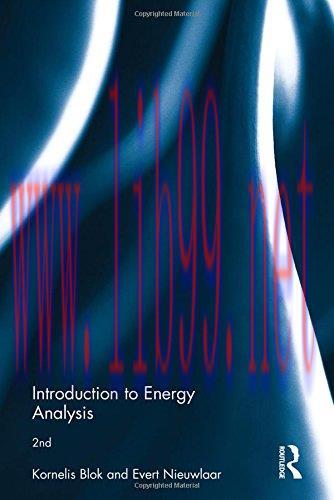 [FOX-Ebook]Introduction to Energy Analysis, 2nd Edition