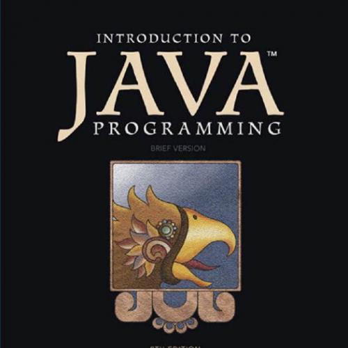Introduction to Java Programming - Brief Version - 9th