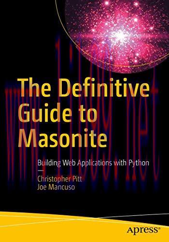 [FOX-Ebook]The Definitive Guide to Masonite: Building Web Applications with Python