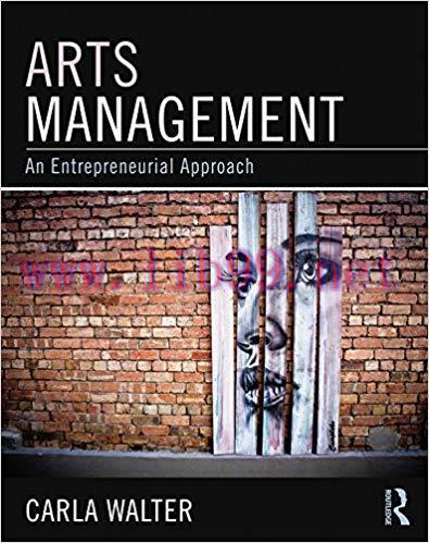 (PDF)Arts Management: An entrepreneurial approach 1st Edition