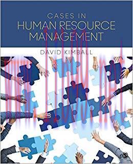 Cases in Human Resource Management 1st Edition,