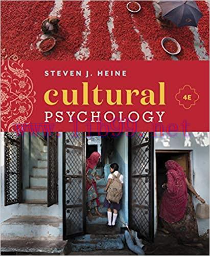 (PDF)Cultural Psychology (Fourth Edition) 4th Edition, Kindle Edition