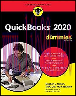 QuickBooks 2020 For Dummies (Quickbooks for Dummies) 1st Edition,