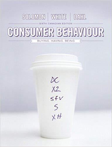 (Test Bank)Consumer Behaviour Buying, Having, and Being,6th Canadian Edition.zip