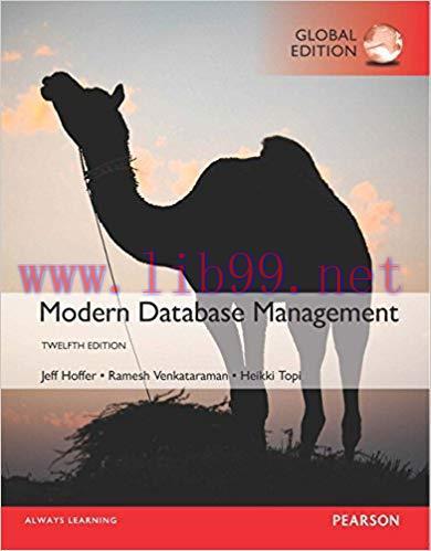 [PDF]Modern Database Management, 12th Global Edition [Jeff Hoffer]