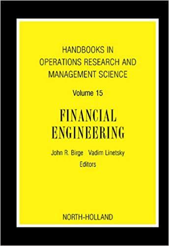 (PDF)Handbooks in Operations Research and Management Science Financial Engineering (ISSN Book 1...