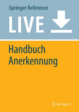 Handbuch Anerkennung