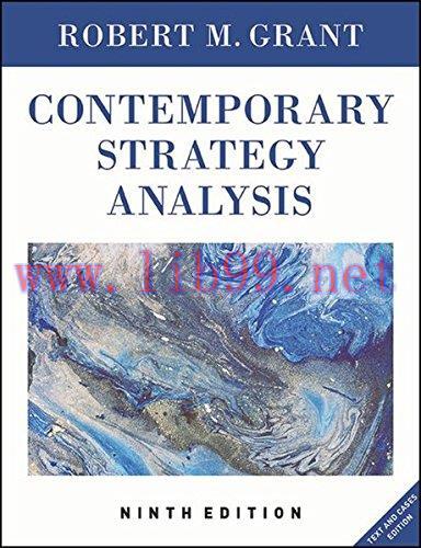 [FOX-Ebook]Contemporary Strategy Analysis: Text and Cases Edition, 9th Edition