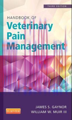 [AME]Handbook of Veterinary Pain Management, 3rd Edition