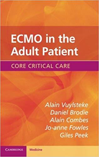 ECMO in the Adult Patient