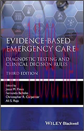[AME]Evidence-Based Emergency Care: Diagnostic Testing and Clinical Decision Rules, 3rd Edition...