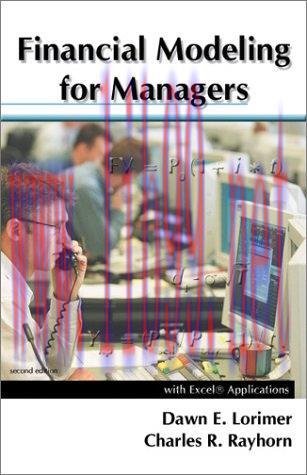 [FOX-Ebook]Financial Modeling for Managers: With Excel Applications, 2nd Edition