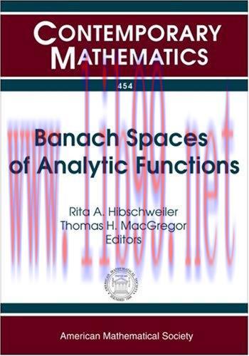 [FOX-Ebook]Banach Spaces of Analytic Functions