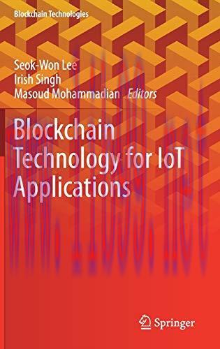[FOX-Ebook]Blockchain Technology for IoT Applications