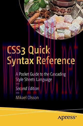 [FOX-Ebook]CSS3 Quick Syntax Reference, 2nd Edition