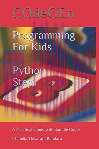 [FOX-Ebook]COdeGEn: Programming For Kids -Python Step1 - A Practical Guide with Sample Codes