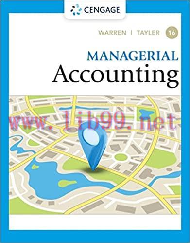 [PDF]Managerial Accounting 16th Edition [Carl S. Warren]