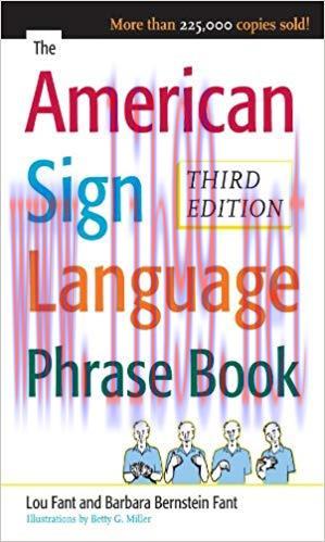 The American Sign Language Phrase Book 3rd Edition,