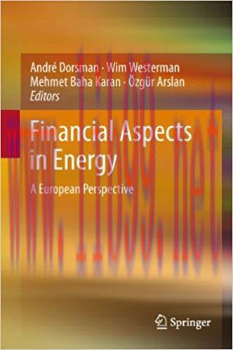 (PDF)Financial Aspects in Energy: A European Perspective 2011 Edition