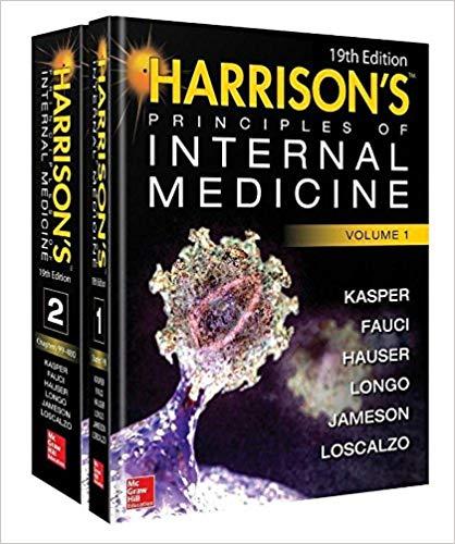Harrison’s Principles of Internal Medicine 19E (Vol.1 & Vol.2) 19th Edition