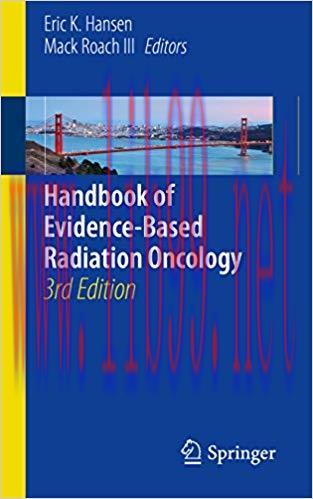 (PDF)Handbook of Evidence-Based Radiation Oncology 3rd Edition