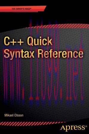 [SAIT-Ebook]C++ Quick Syntax Reference