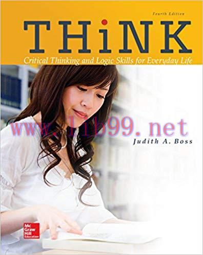 THiNK 4th Edition by Judith Boss 课本