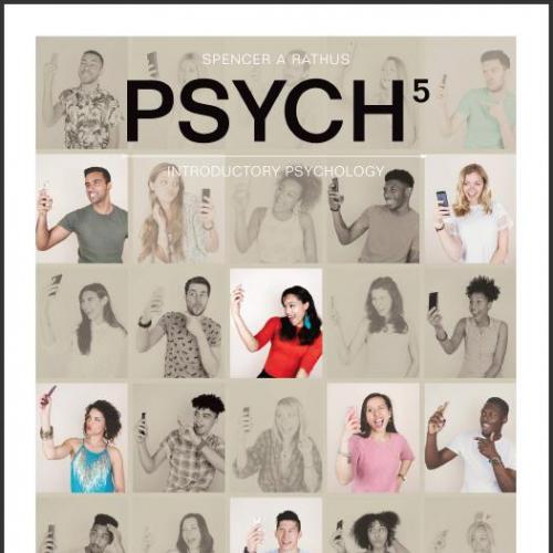 (Test Bank)PSYCH 5, Introductory Psychology, 5th Edition.zip