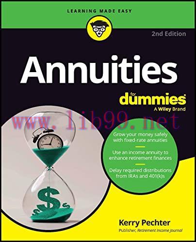 [FOX-Ebook]Annuities For Dummies, 2nd Edition