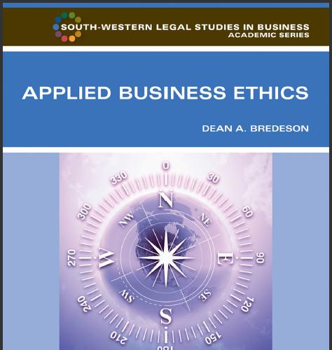(IM)Applied Business Ethics A Skills Based Approach 1st Edition.zip