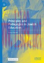 [PDF]Principles and Pedagogies in Jewish Education
