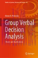 [PDF]Group Verbal Decision Analysis: Theory and Applications