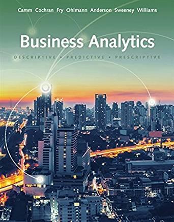 Business Analytics, 3rd Edition [Jeffrey D. Camm]