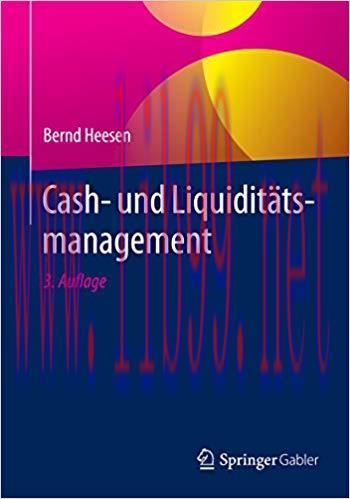 (PDF)Cash- und Liquidit&auml;tsmanagement (German Edition) 3rd Edition