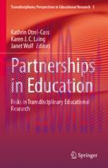 [PDF]Partnerships in Education : Risks in Transdisciplinary Educational Research